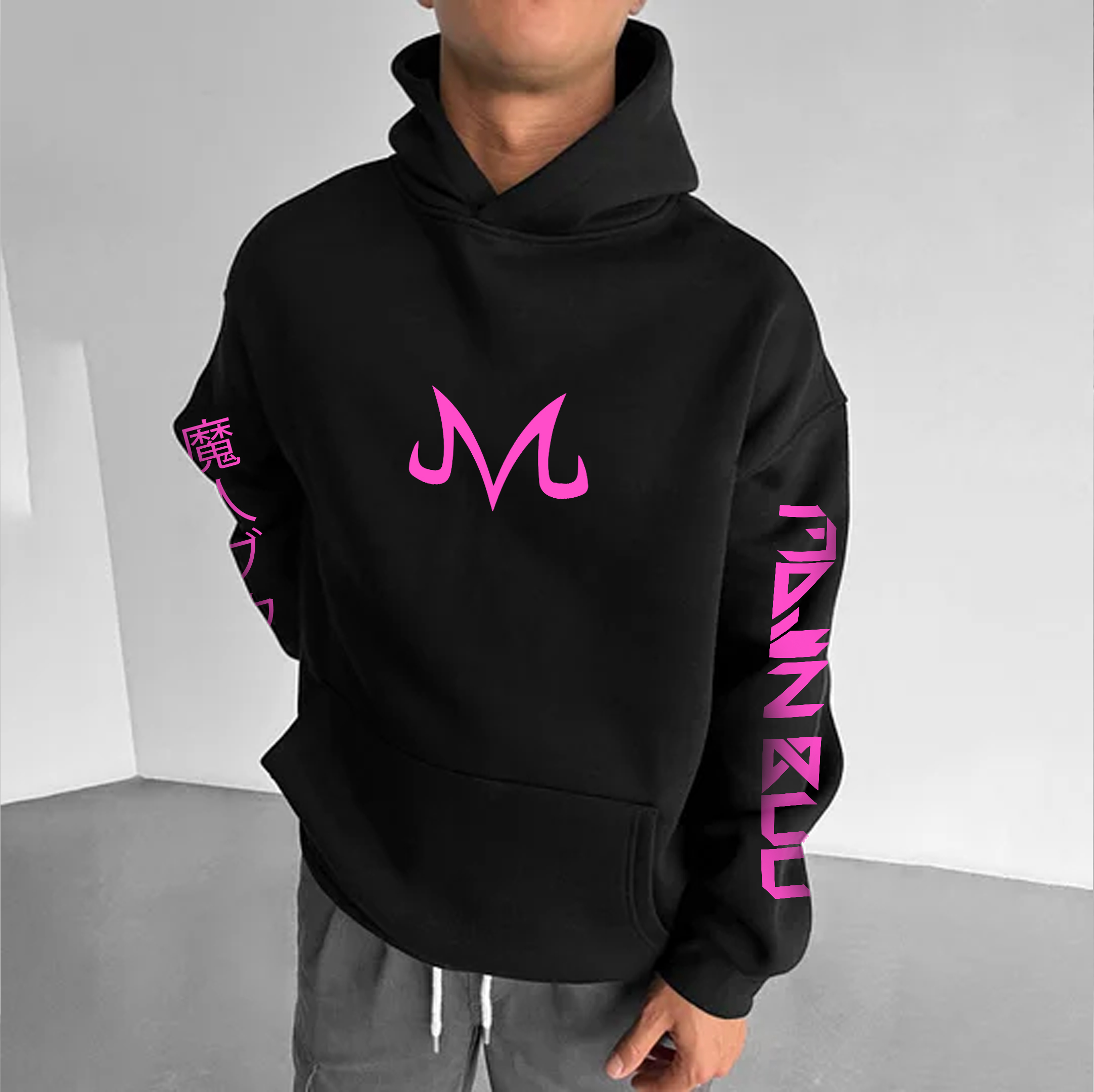 Unisex Anime Graphic Streetwear Vintage Hoodie-AnimeClothe
