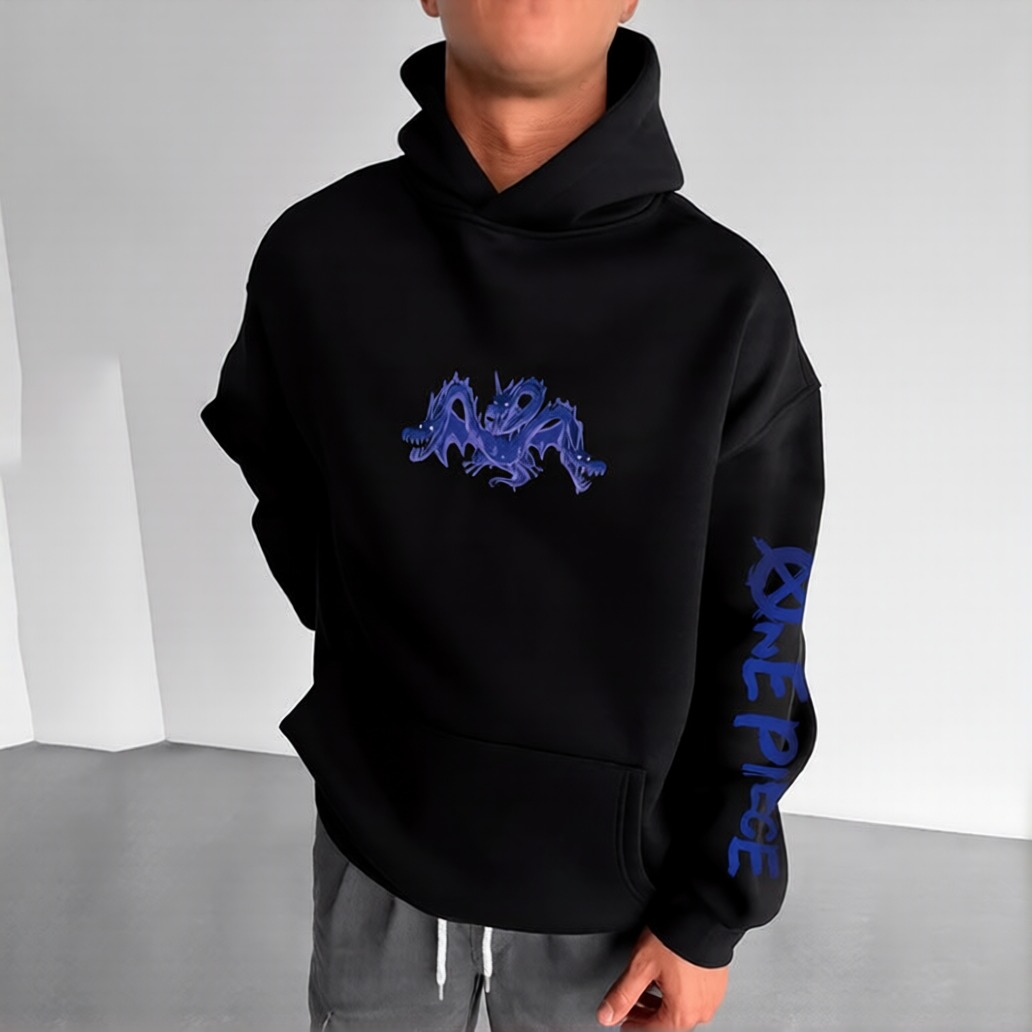 Unisex Anime Graphic Streetwear Vintage Hoodie