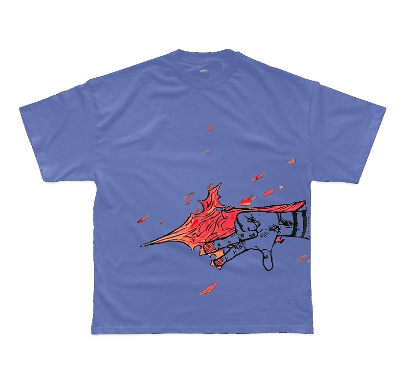 VINTAGE TEE丨Sukuna Fire Arrow Tee-JJK-AnimeClothe