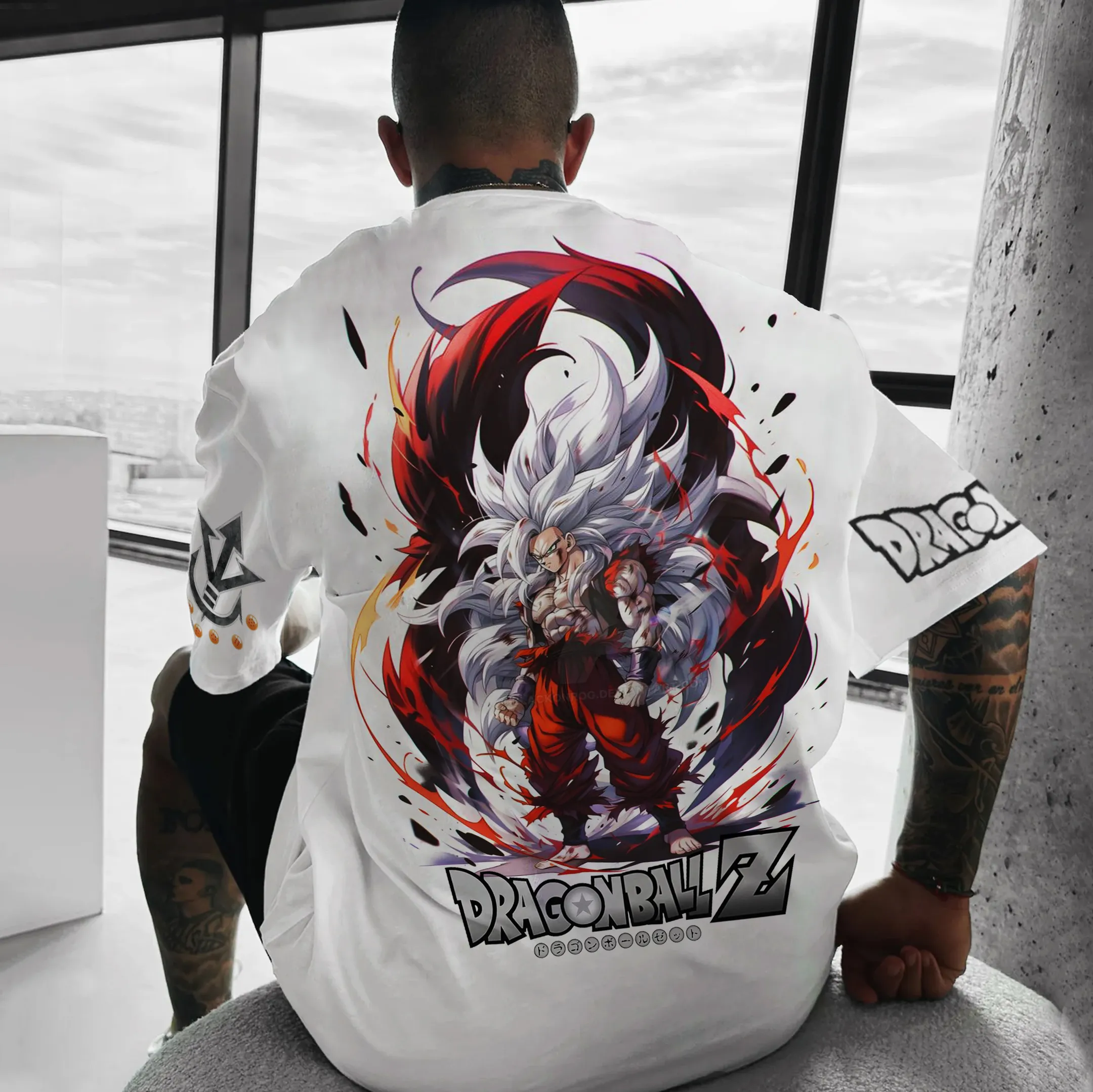 Unisex Anime Inspired Vintage T-Shirt
