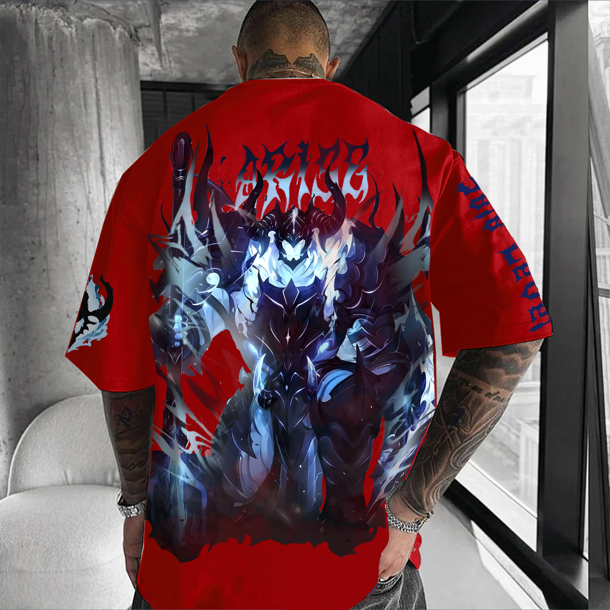 Unisex  "Solo Leveling" Anime Inspired Vintage T-Shirt