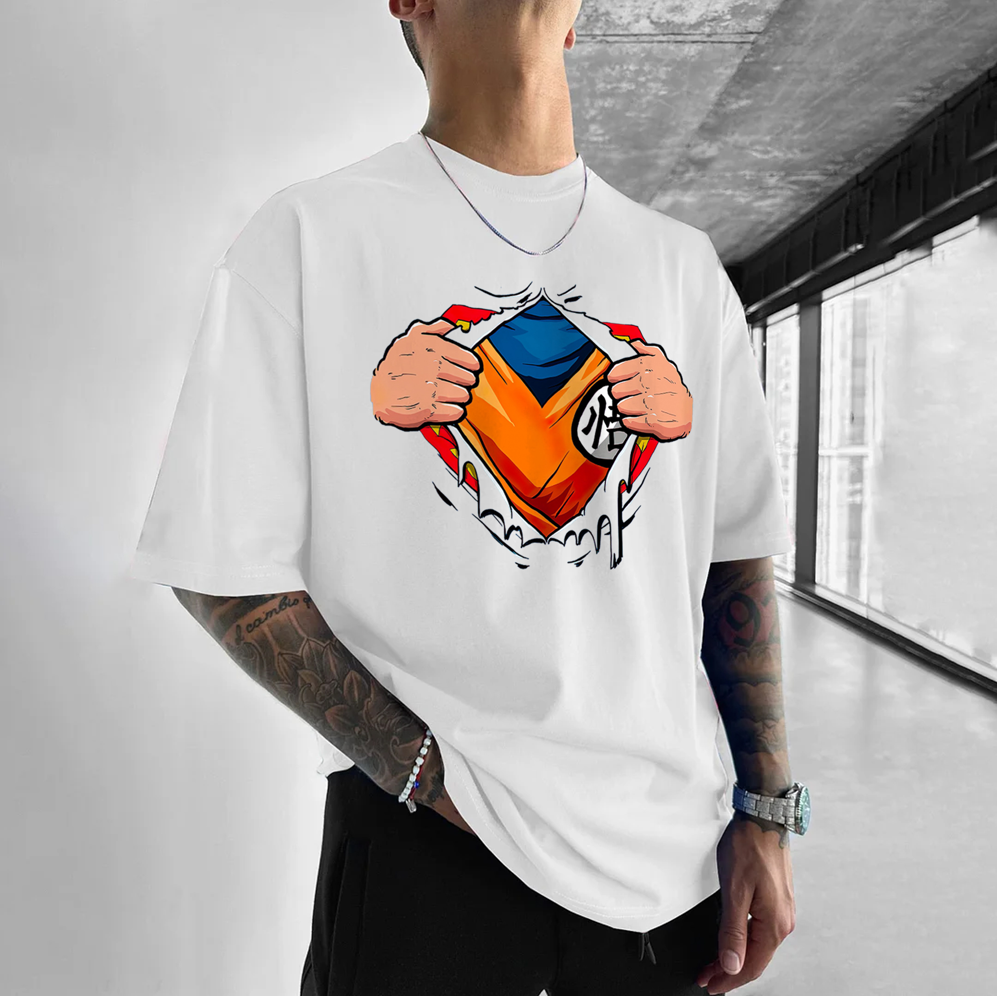 Unisex Anime Inspired Vintage T-Shirt