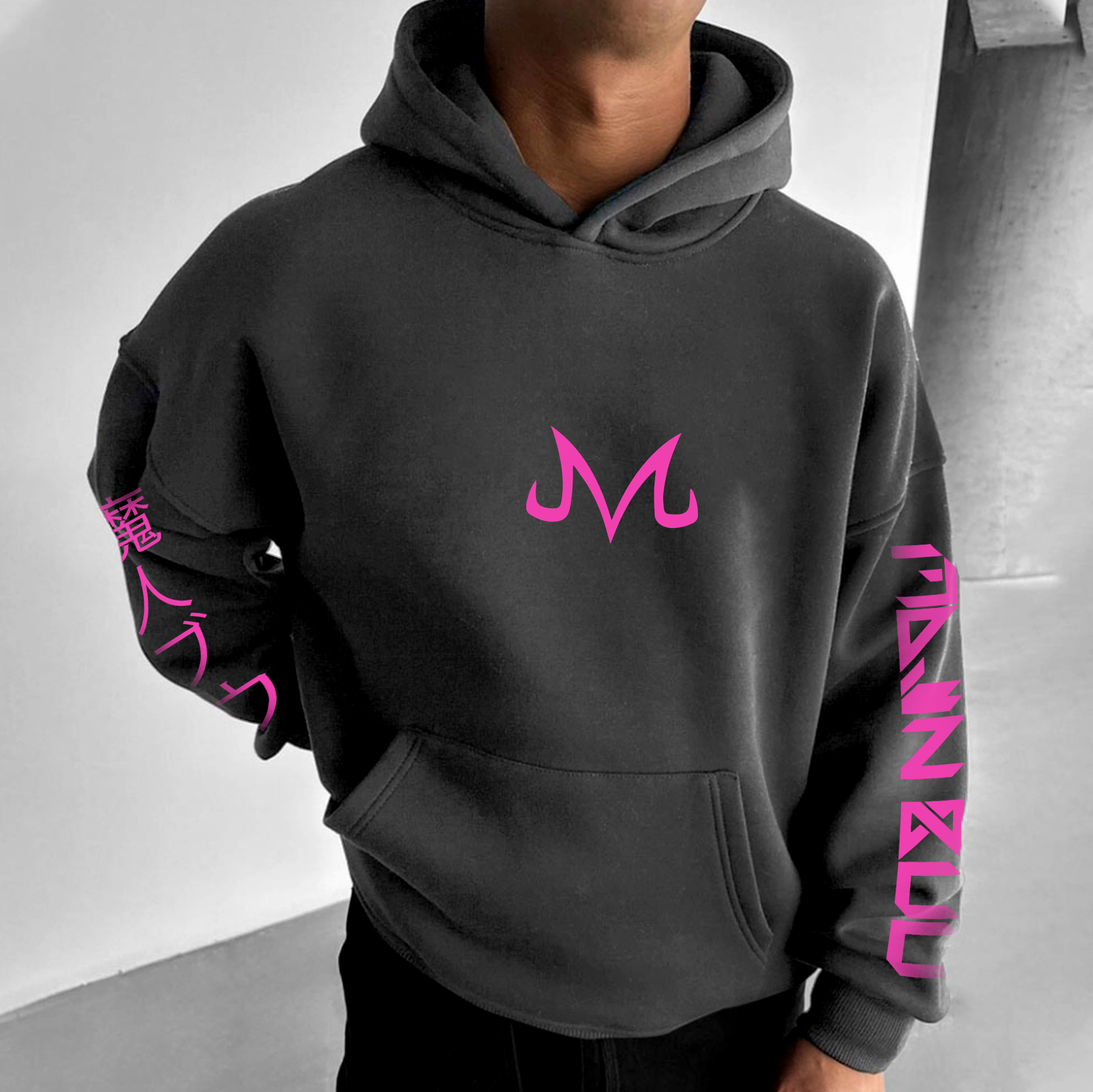 Unisex Anime Graphic Streetwear Vintage Hoodie-AnimeClothe