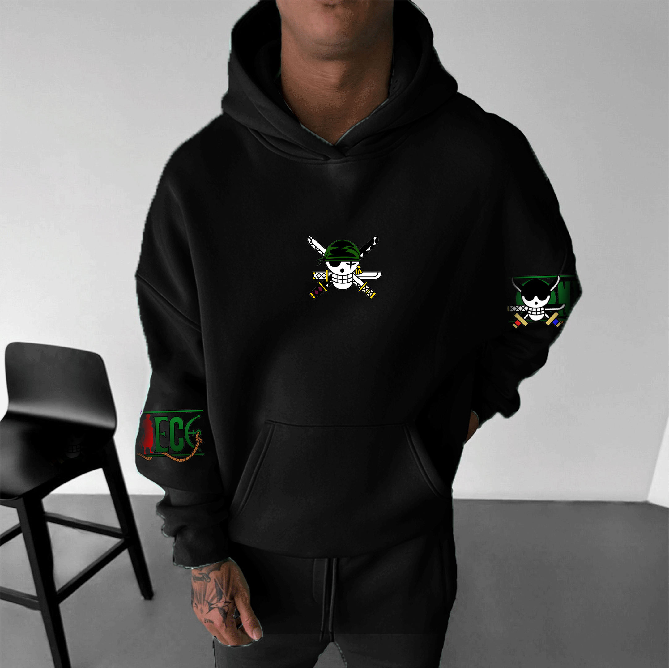 Unisex Vintage Hoodie丨-AnimeClothe