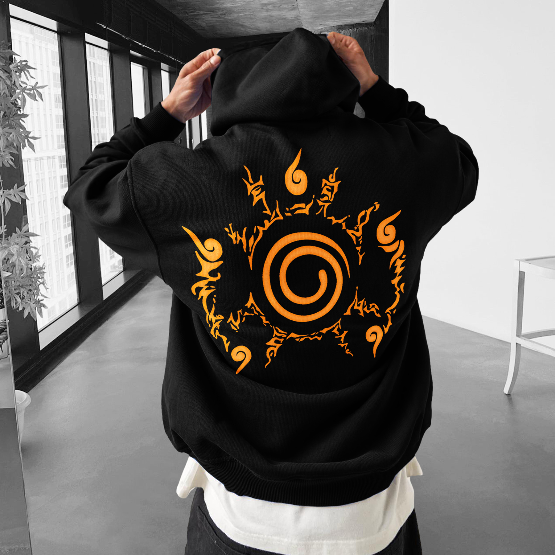 Oversized Anime Hoodie