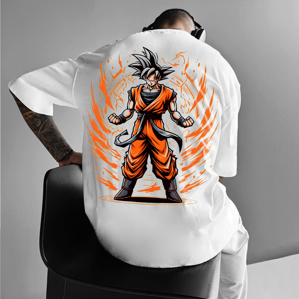 Unisex Anime Inspired Graphic Streetwear Vintage T-shirt