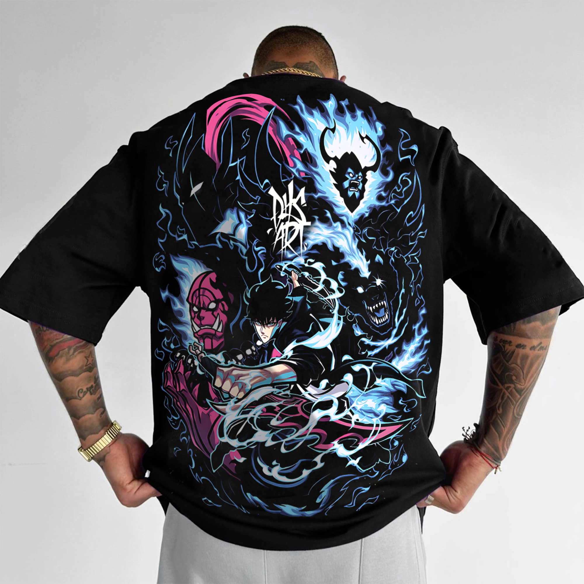 Unisex Anime Inspired Vintage T-Shirt-AnimeClothe