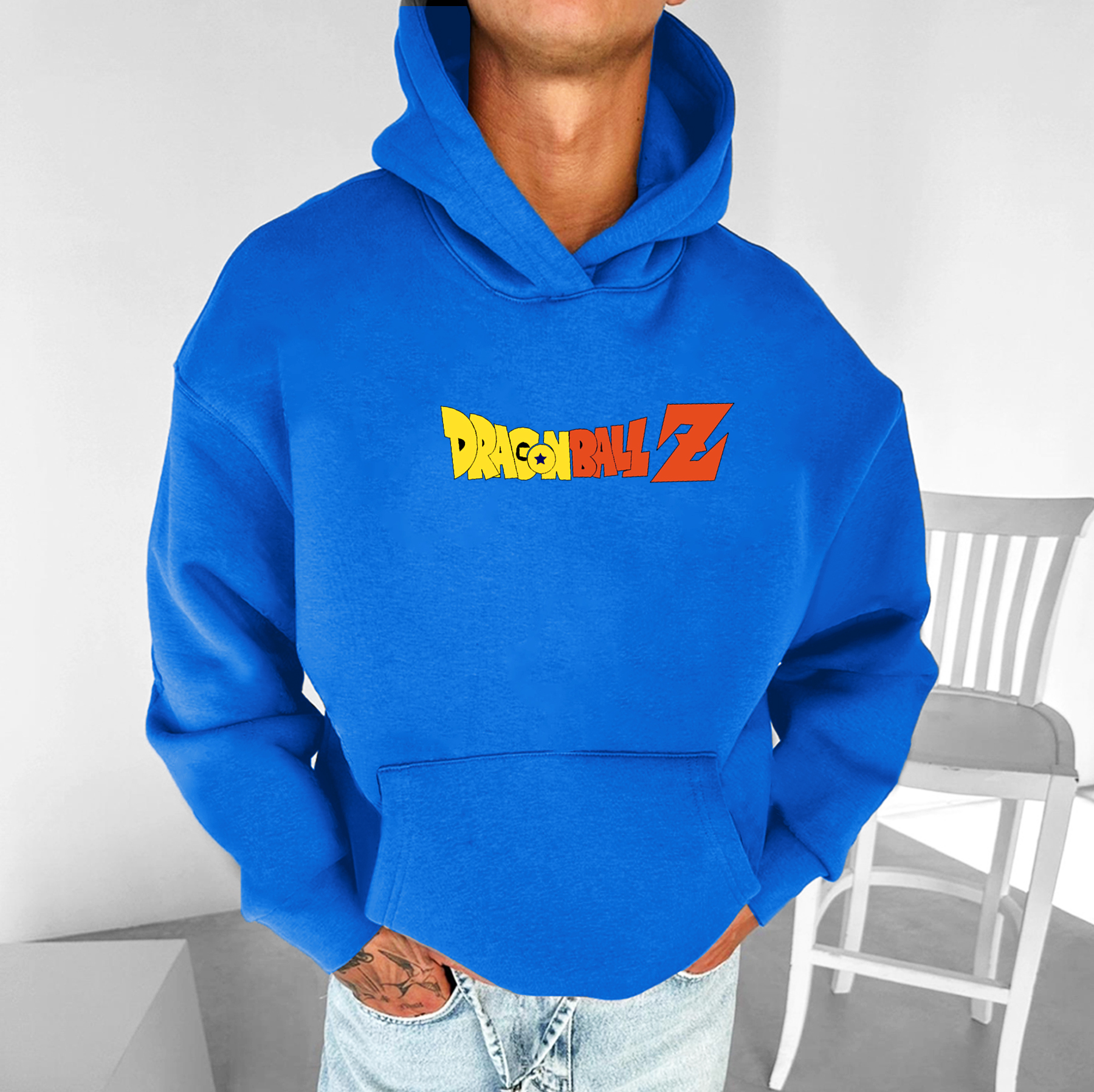 Unisex Anime Graphic Streetwear Vintage Hoodie