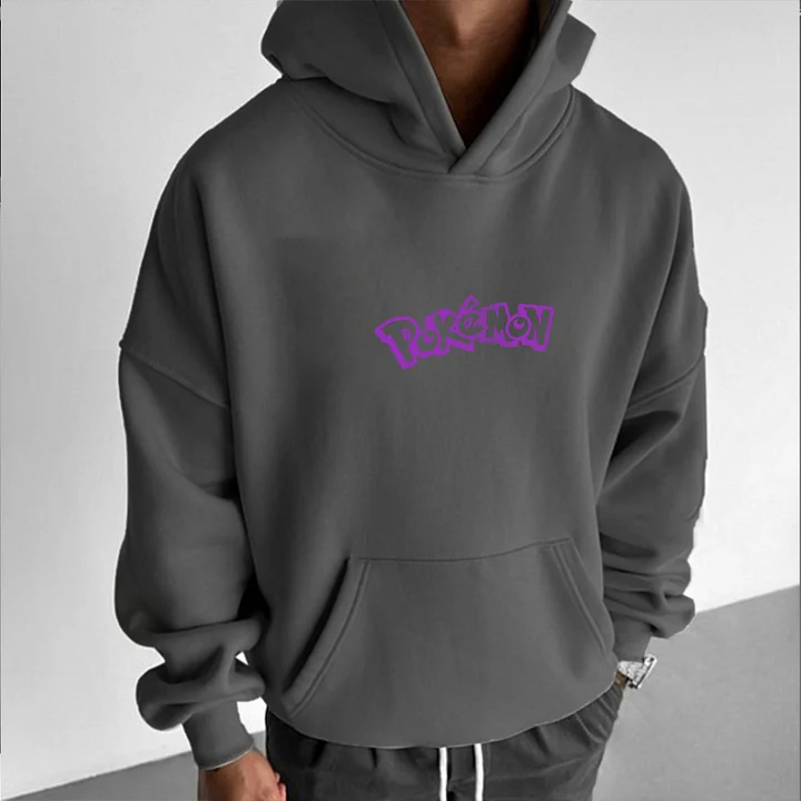 Unisex Anime Graphic Streetwear Vintage Hoodie