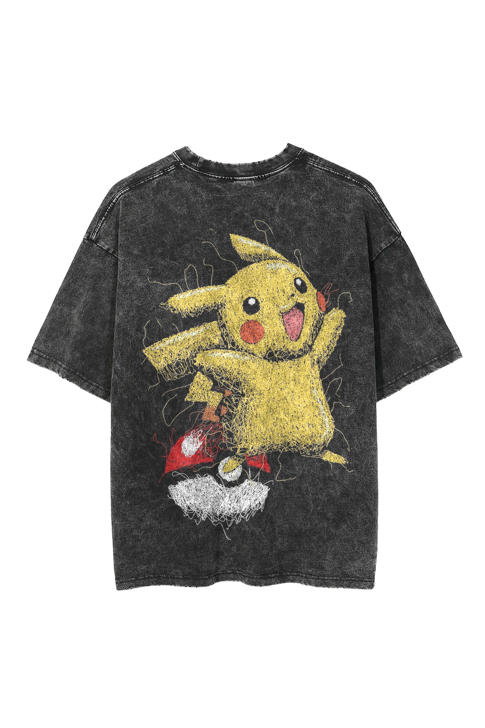 Thunder and Lightning  Retro T-Shirt