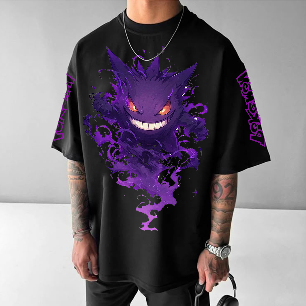 Unisex Anime Inspired Vintage T-Shirt-AnimeClothe