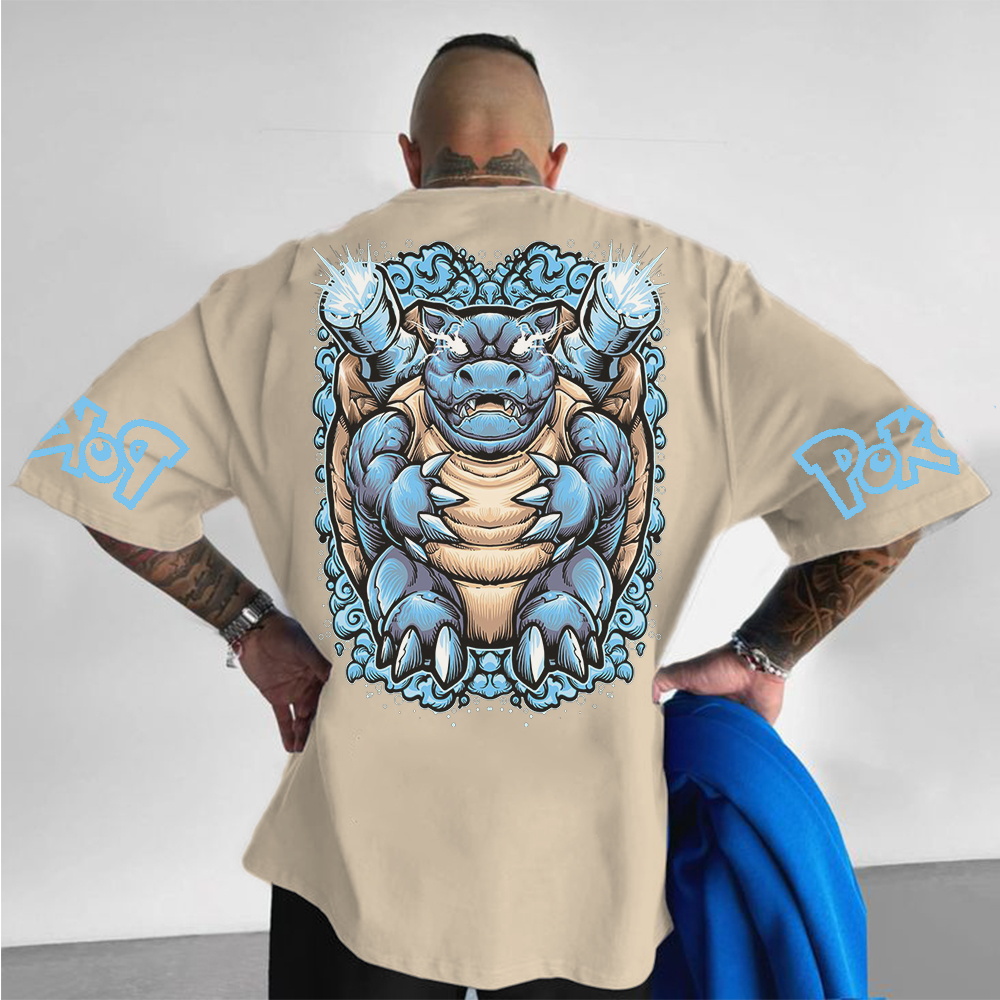 Unisex Anime Inspired Vintage T-Shirt-AnimeClothe
