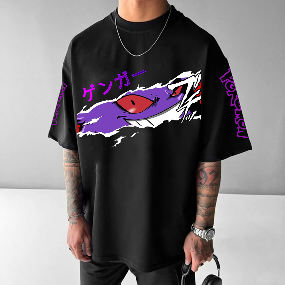 Unisex Anime Inspired Vintage T-Shirt-AnimeClothe