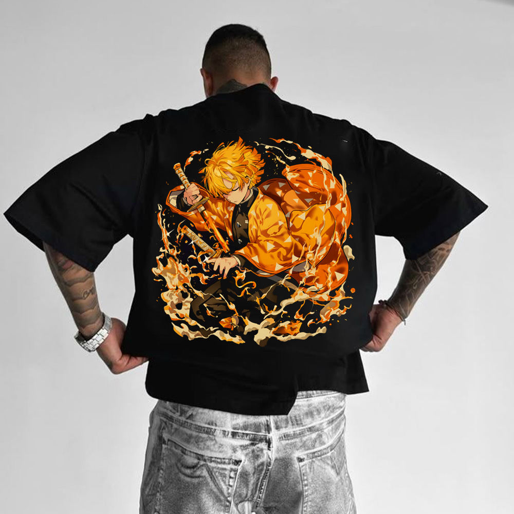 Unisex Anime Inspired Vintage T-Shirt