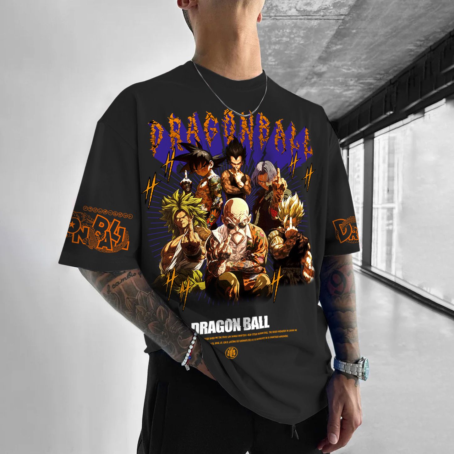 Unisex Anime Inspired Vintage T-Shirt