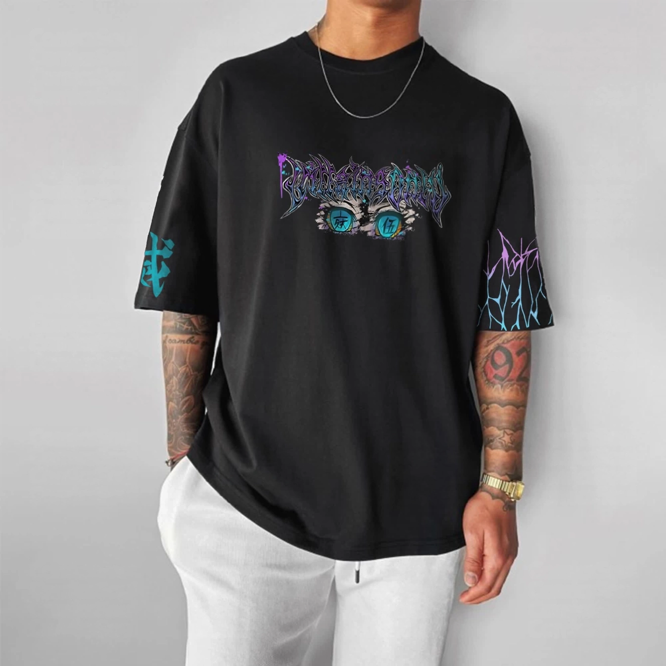 Unisex Anime Inspired Vintage T-Shirt
