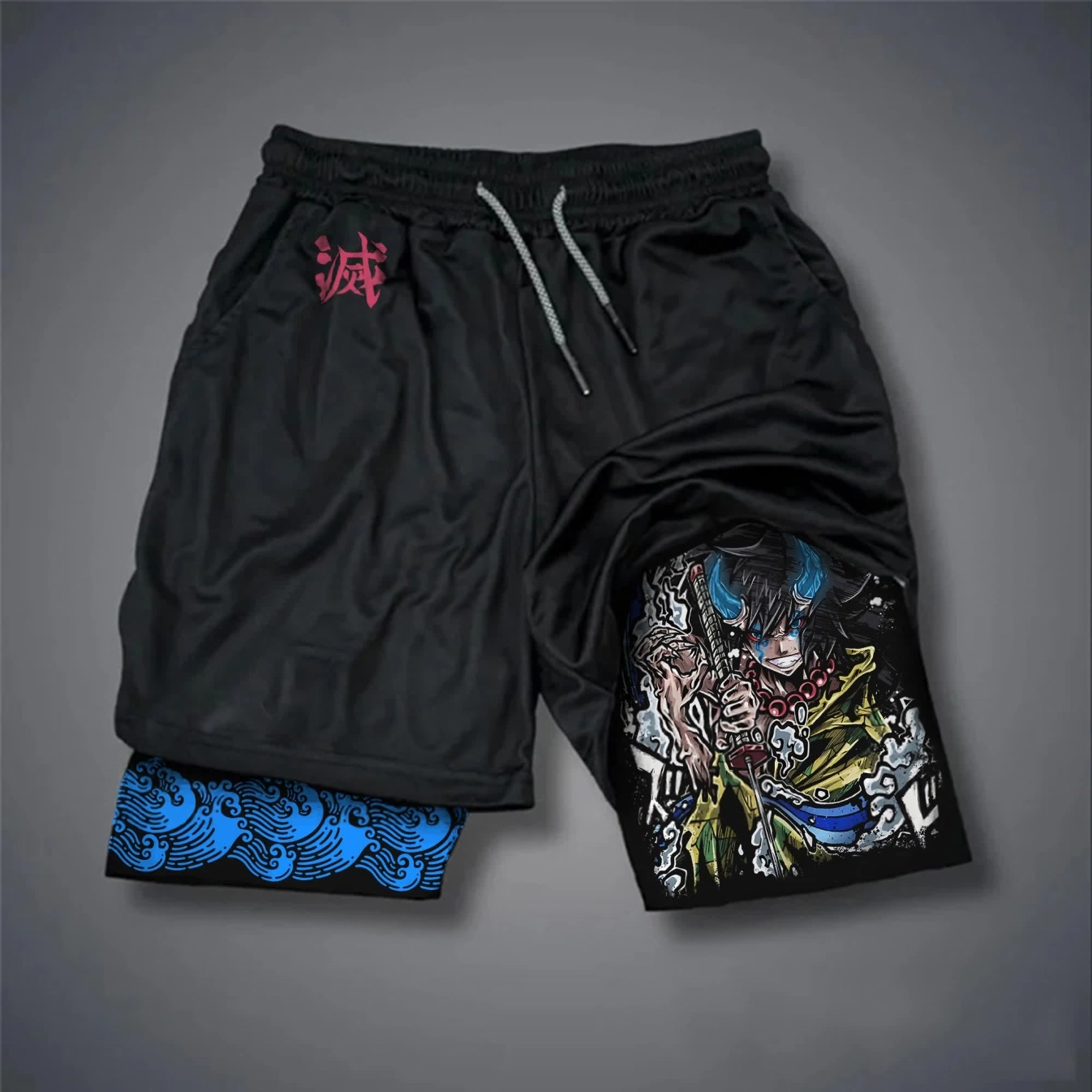 Unisex Casual Anime Streetwear Shorts