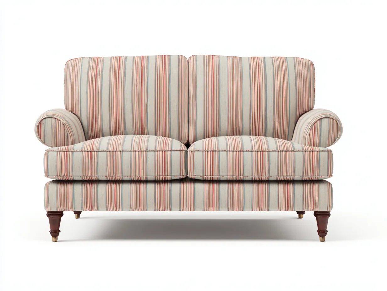 Gerades Sofa-Stoff-Holz-174x90x88 cm-Mehrfarbig-Klassischer Stil-Jaluxzahaus