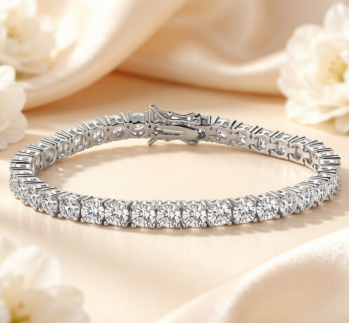 Classic Elegant Silver-Tone Chain Jewelry for Women