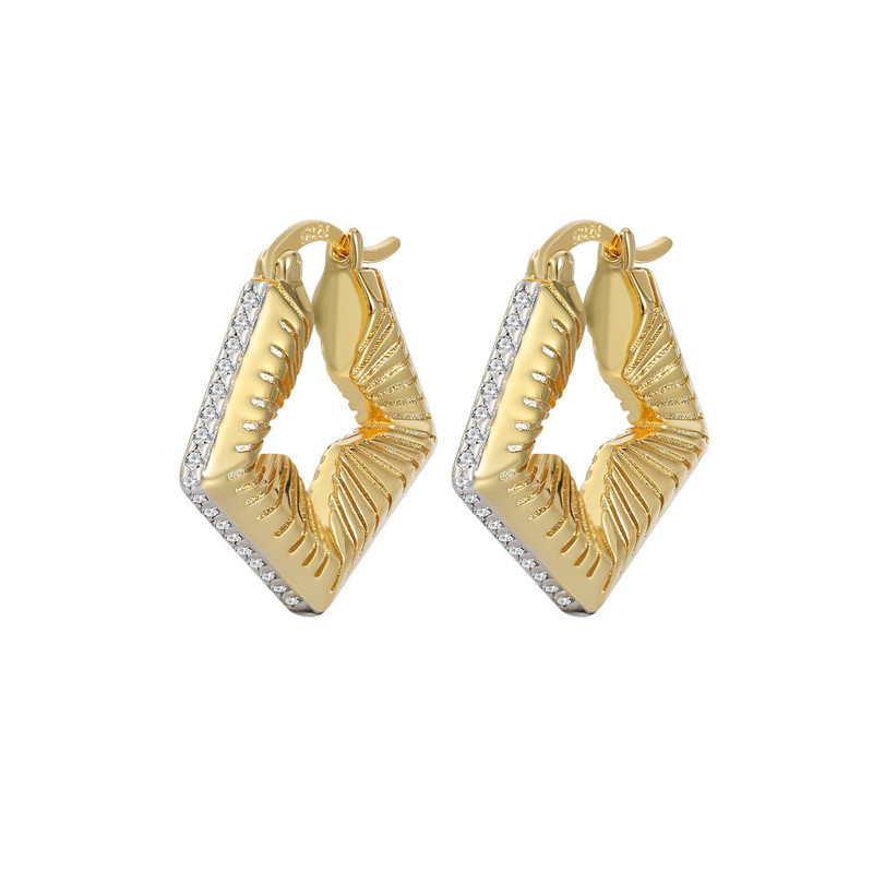 Modern Geometric Statement Earrings for Women