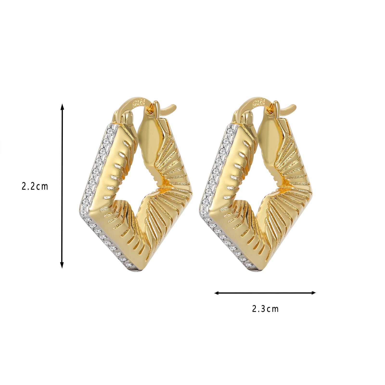 Modern Geometric Statement Earrings for Women