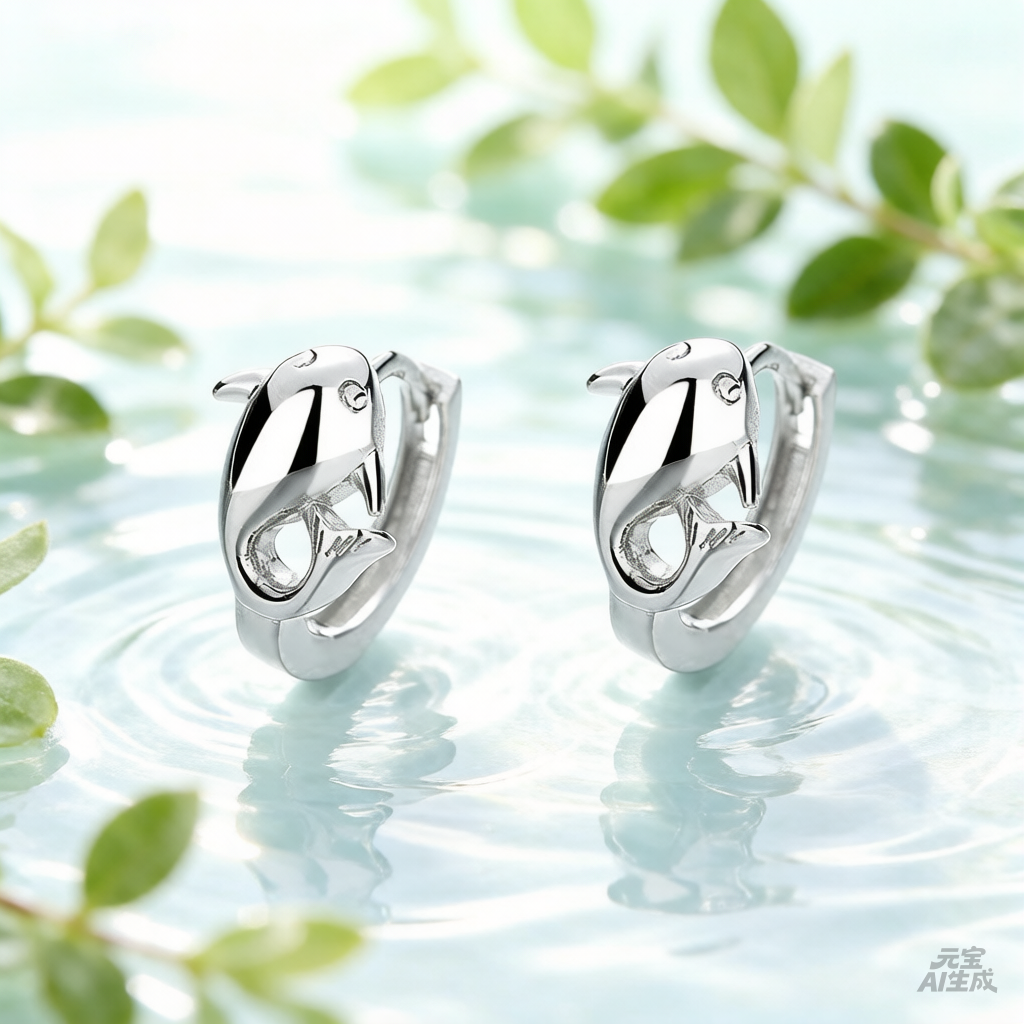 Elegant 925 Sterling Silver Twisted Heart Huggie Hoop Earrings