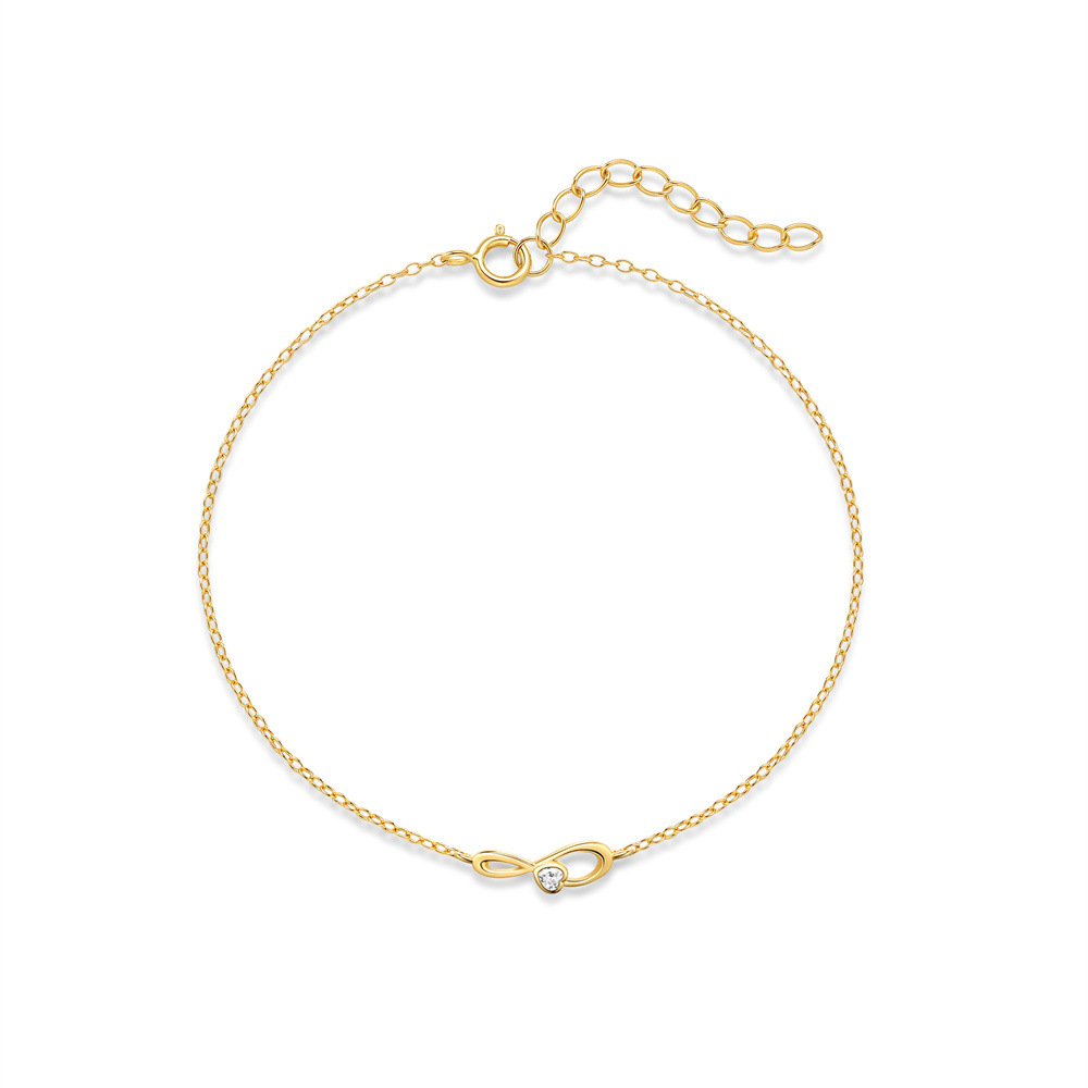 Delicate Link Chain Bracelet with Adjustable Extender