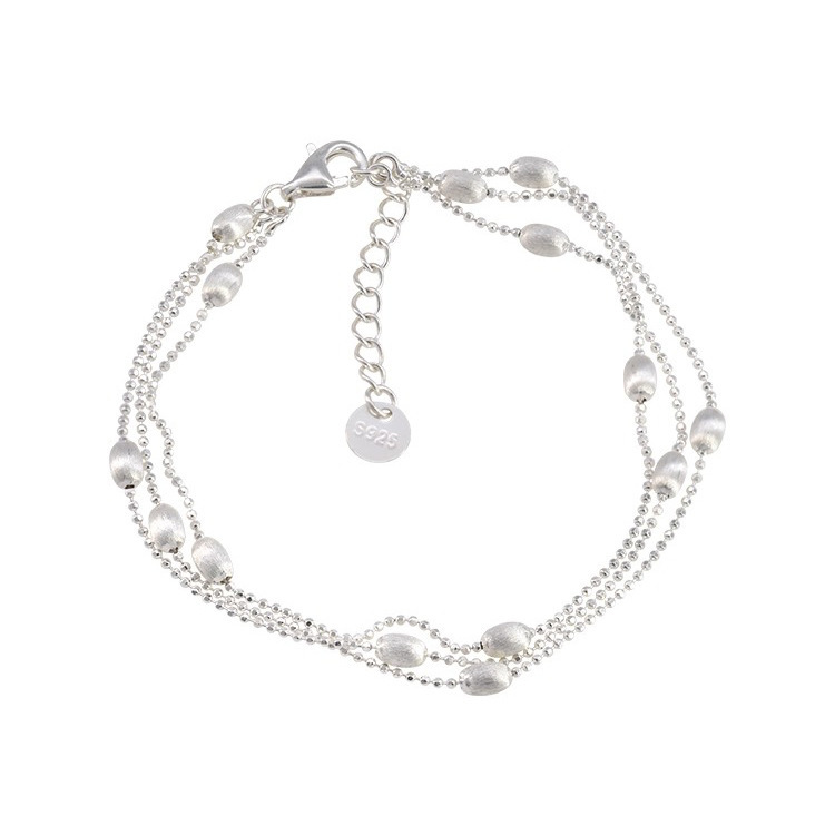 Copper Alloy Multi-Layer Beaded Bracelet