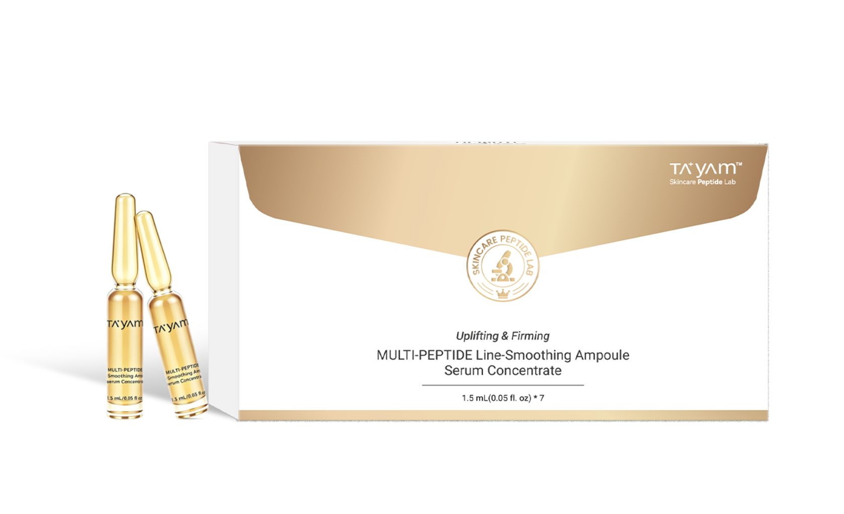 TAYAM多肽抗皱安瓶精华：MULTI-PEPETIDE Line-Smoothing Ampoule Serum Concentrate