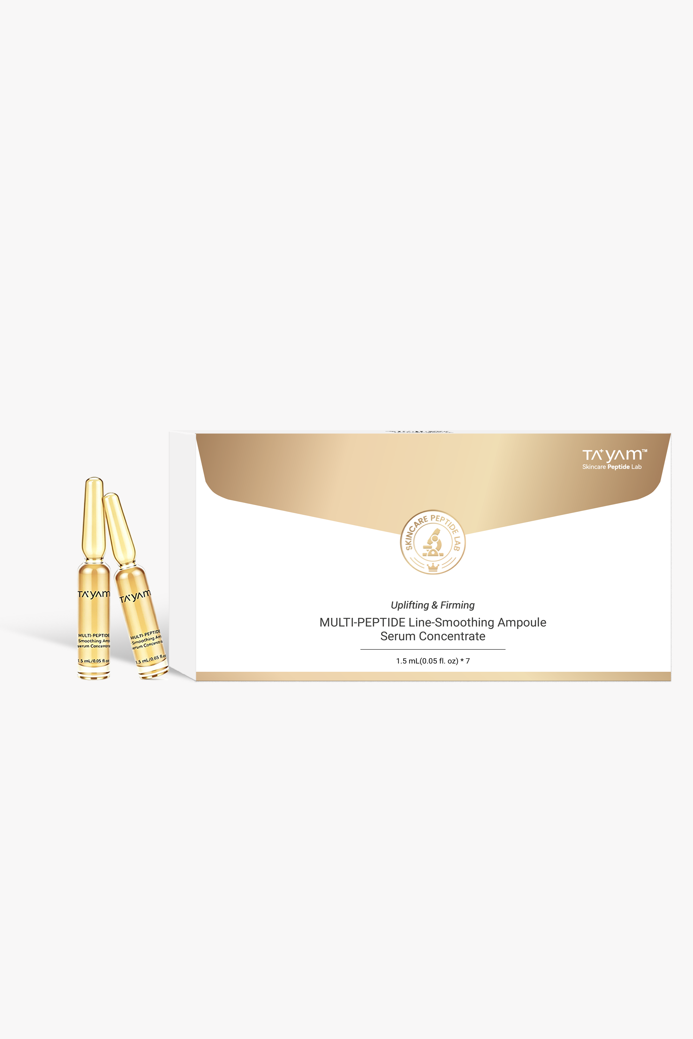 TAYAM多肽抗皱安瓶精华：MULTI-PEPETIDE Line-Smoothing Ampoule Serum Concentrate（1.5ml*7）