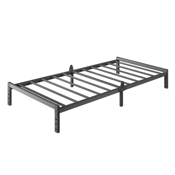 Auroral Zone 10 inch Metal Platform Bed Frame, Heavy Duty Mattress Foundation, No Box Spring Required