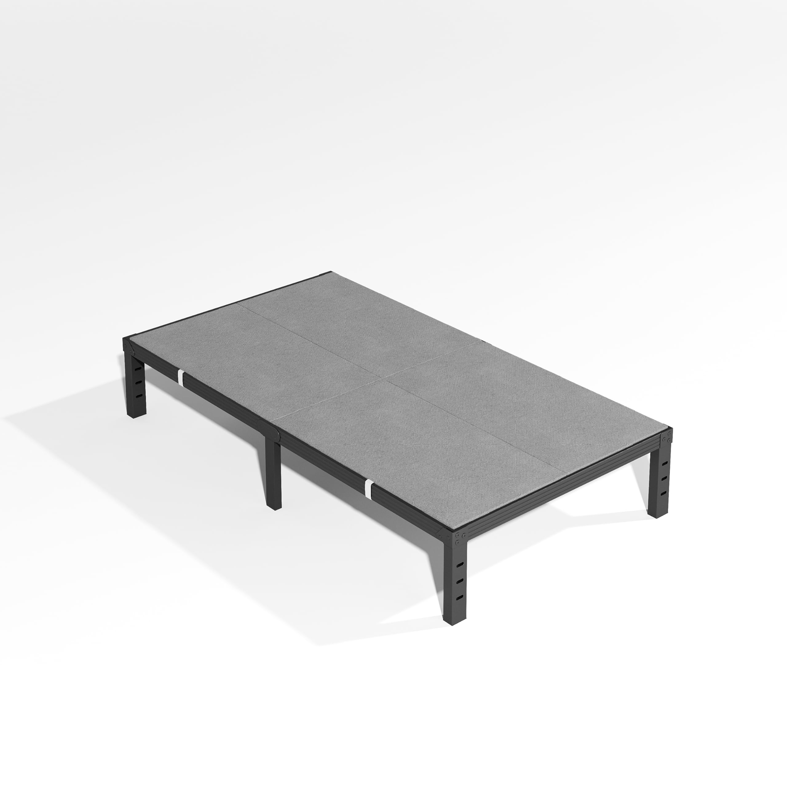 Bunkie Board, Under Mattress Support Board, Foldable Low Box Spring, Breathable Bunky Boards, Light & Thin & Noise Minimizing, Whole Bed Boards Design