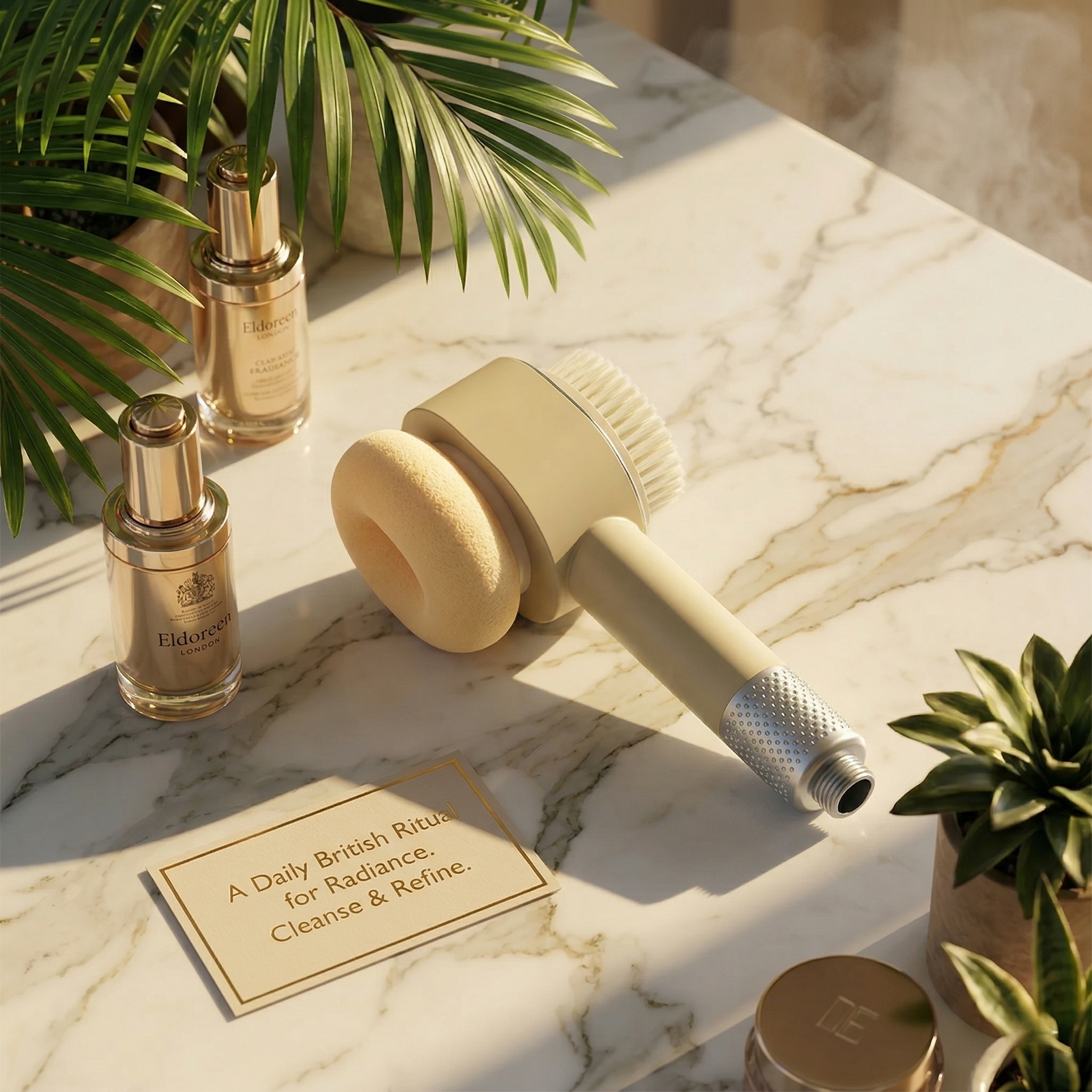 AuraKlean Pure Accessories: Exfoliator & Cleansing Brush