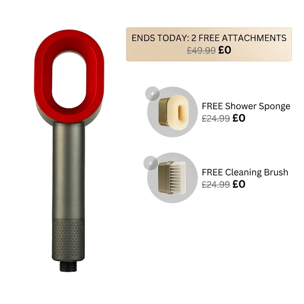 The AuraKlean Purifying Shower System
