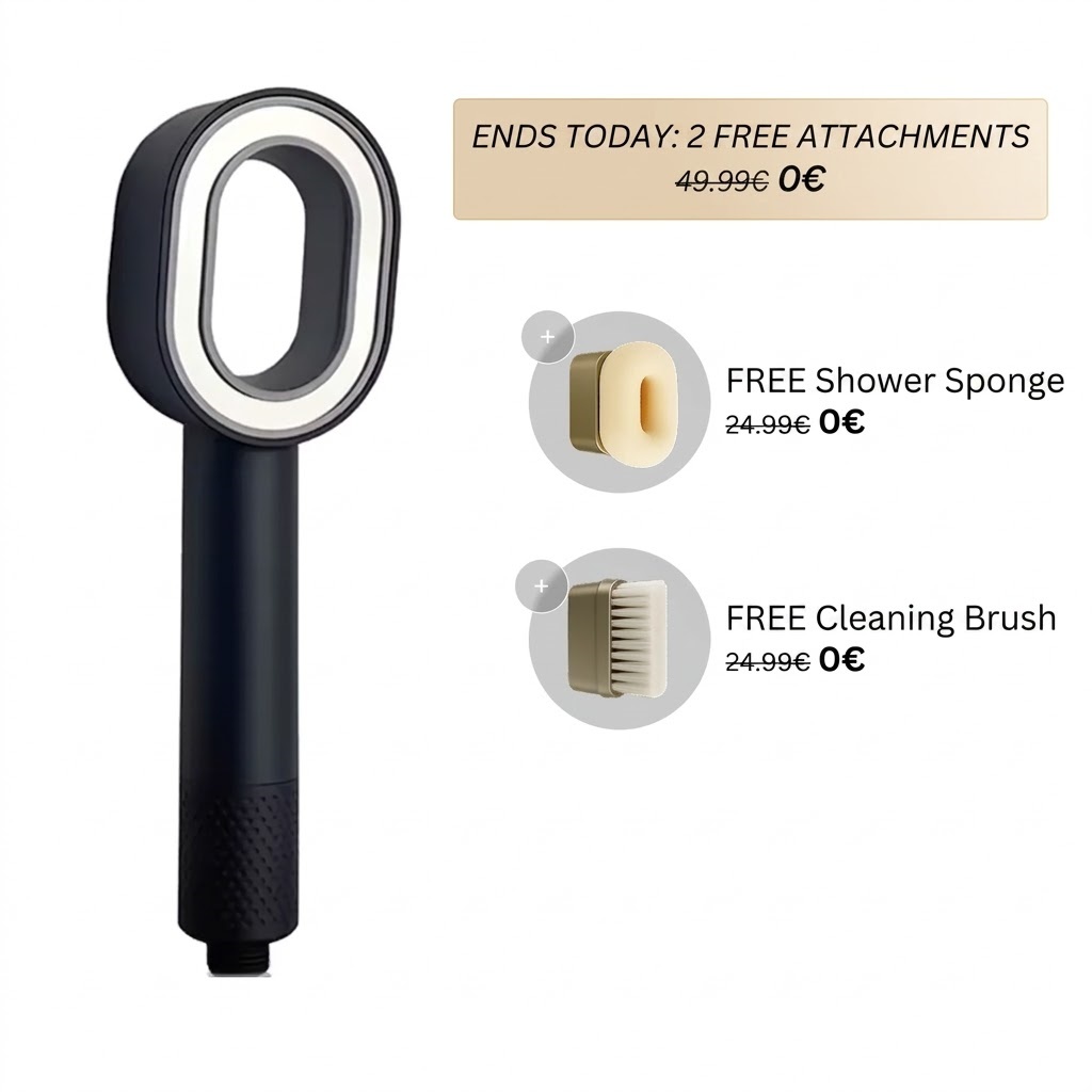 The AuraKlean Purifying Shower System