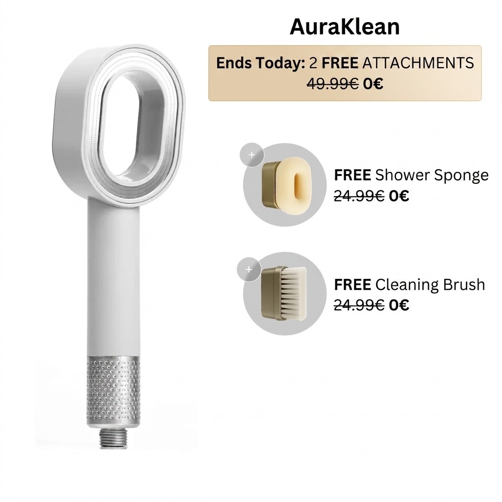 The AuraKlean Purifying Shower System