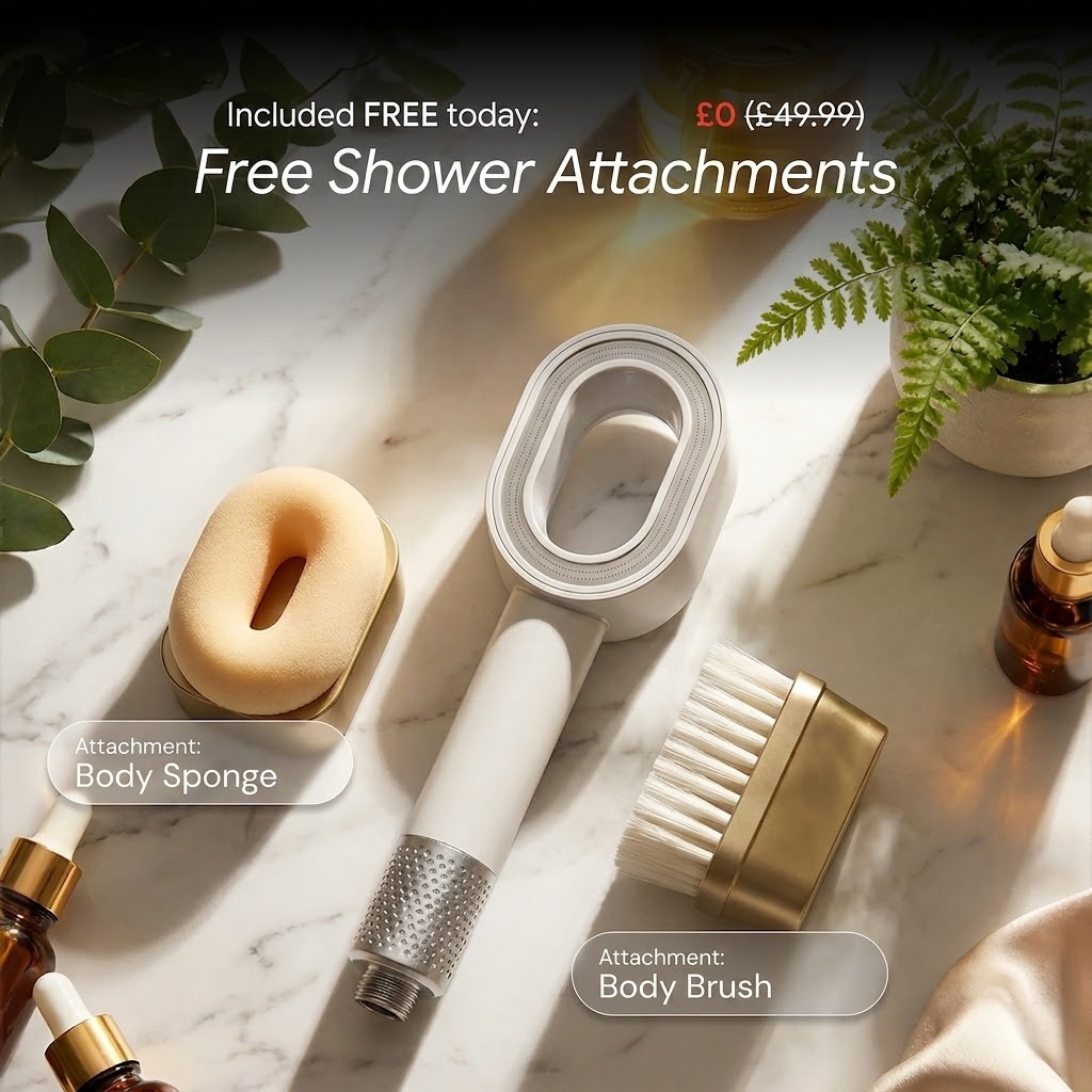 The AuraKlean Purifying Shower System