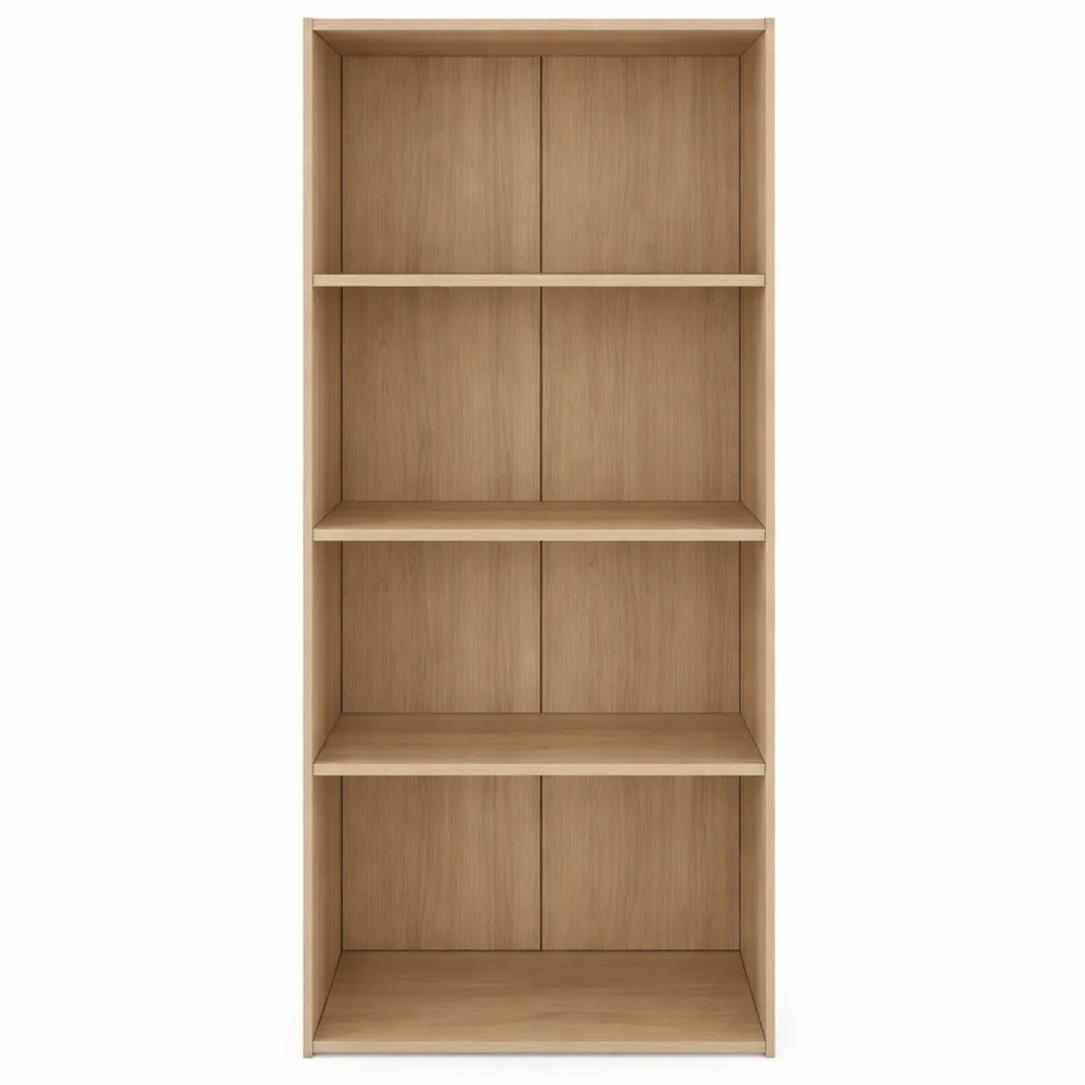 Libreria Moderna con 5 Ripiani, 60x190 cm, Colore Sonoma