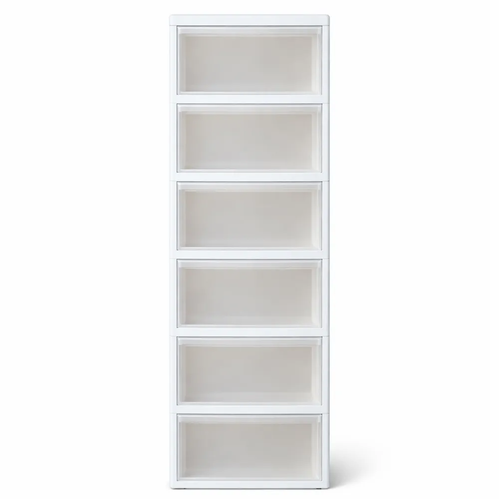 Mobile da bagno alto con cassetti per spazi ristretti