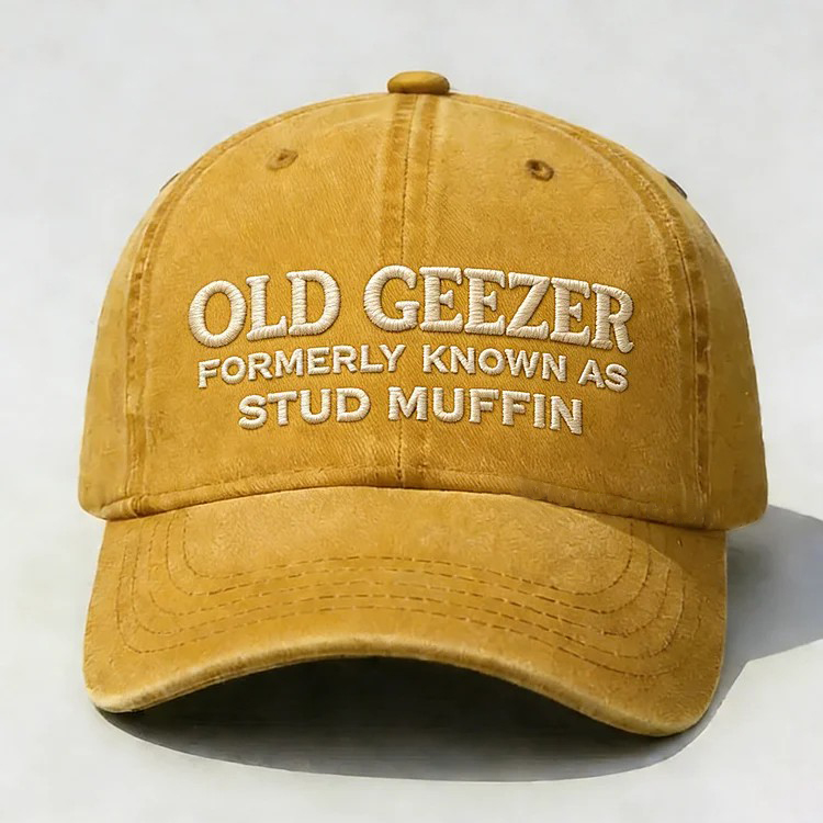 Old Geezer Formerly Known As Stud Muffin Embroidery Cap