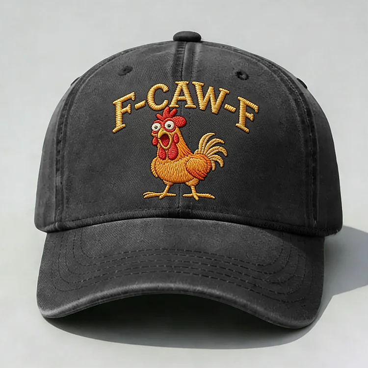 F-Caw-F Embroidery Cap