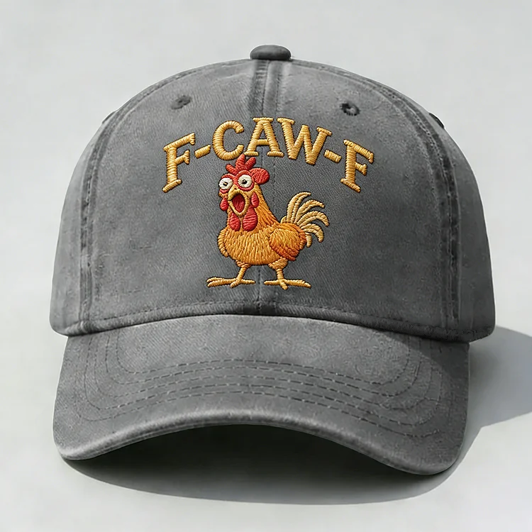 F-Caw-F Embroidery Cap