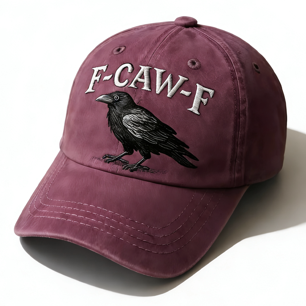 F CAW F Embroidery Cap