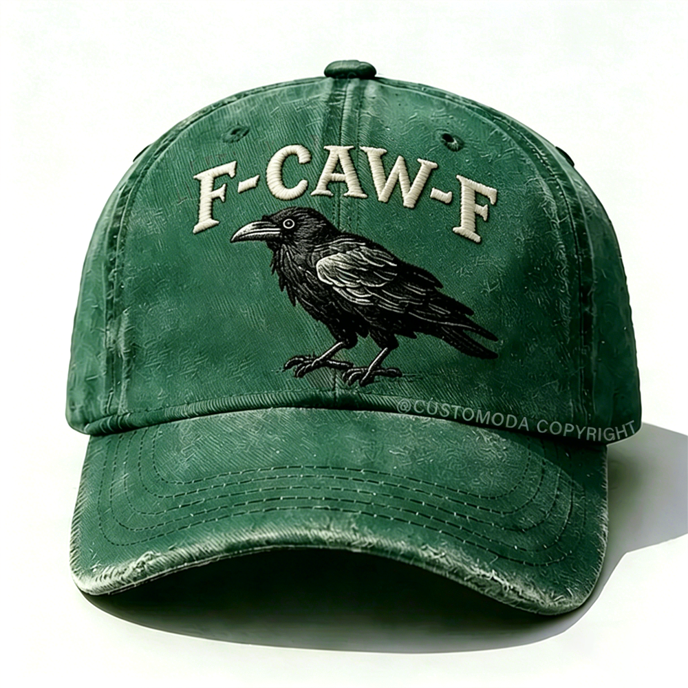 F CAW F Embroidery Cap