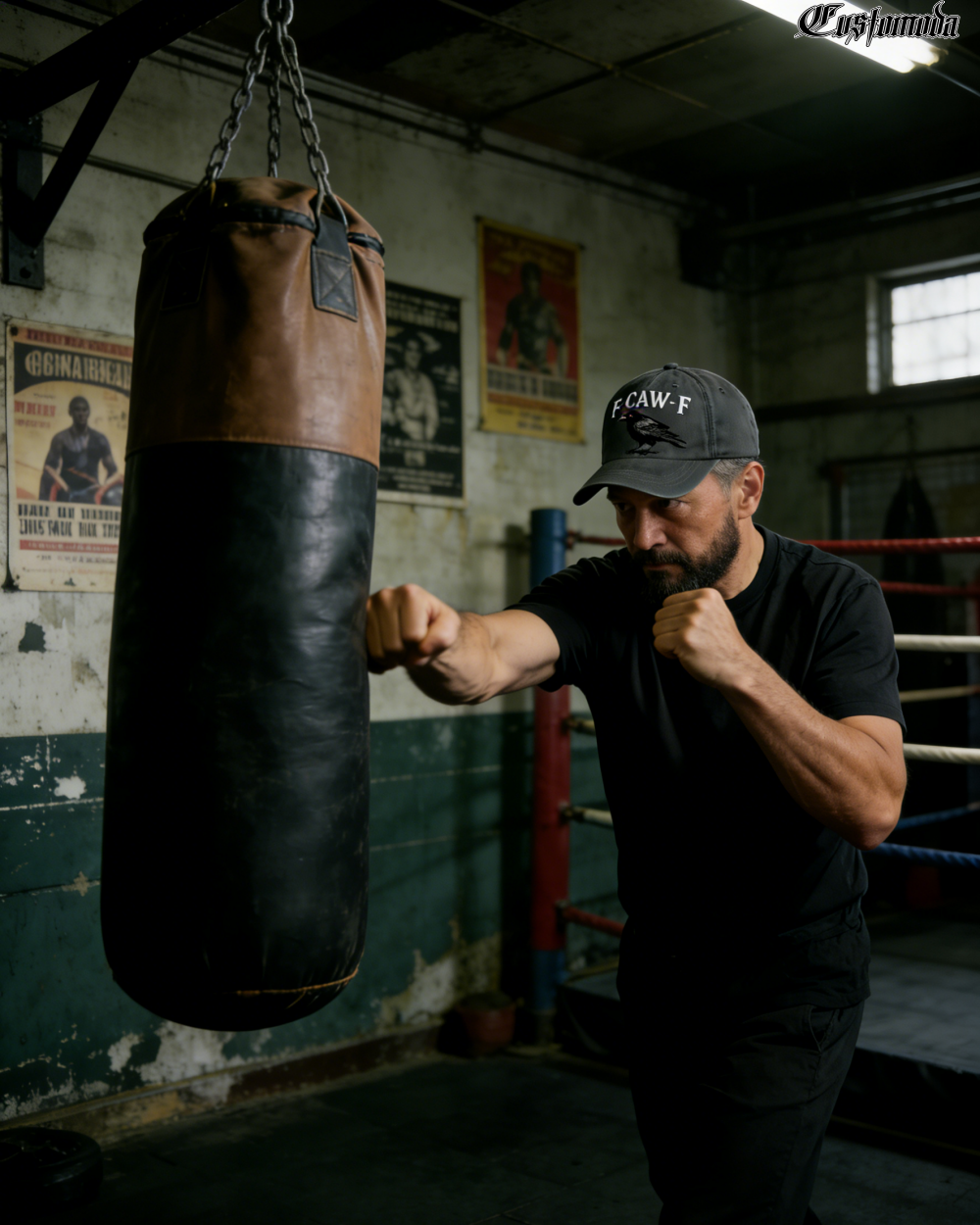 F CAW F Embroidery Cap