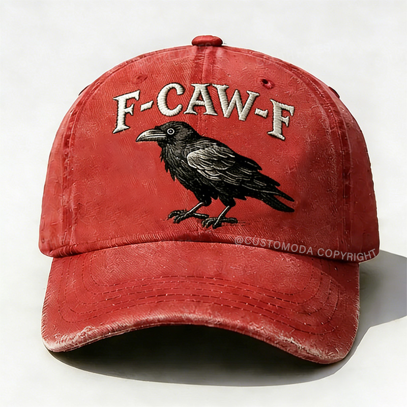 F CAW F Embroidery Cap