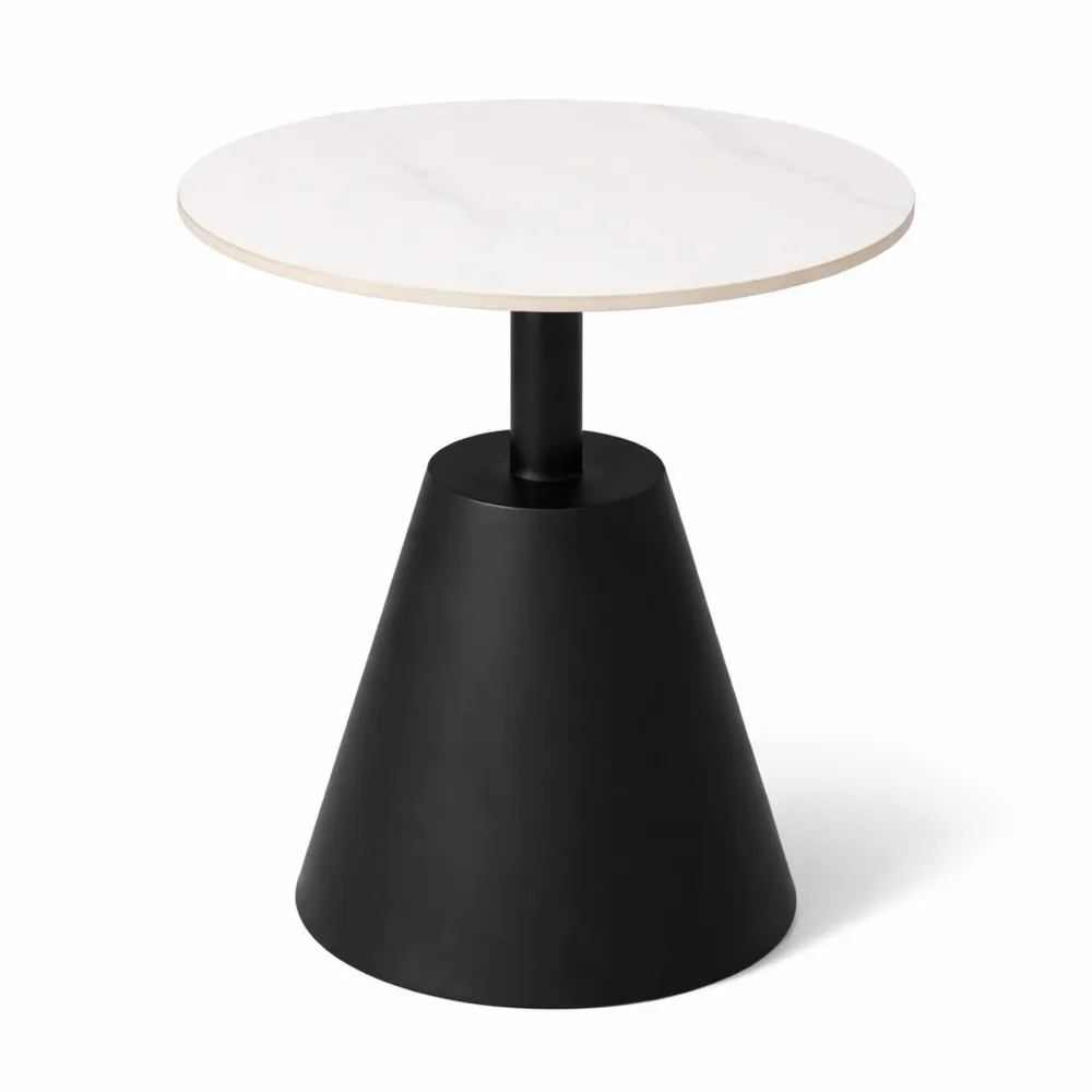 Tavolino rotondo in marmo per salotto