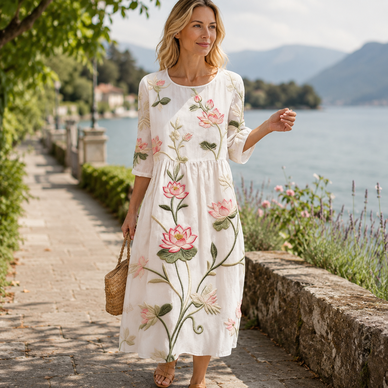 🌸 Sommerzauber zum Anziehen – Luftiges Maxikleid für stilvolle Wohlfühlmomente ☀️