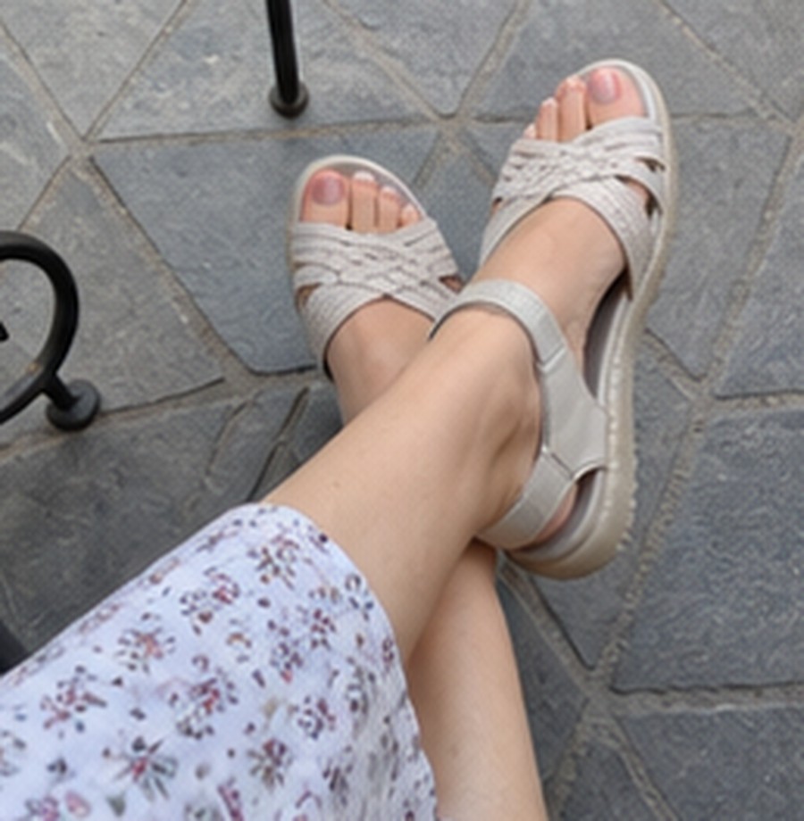Rendu naturel au pied