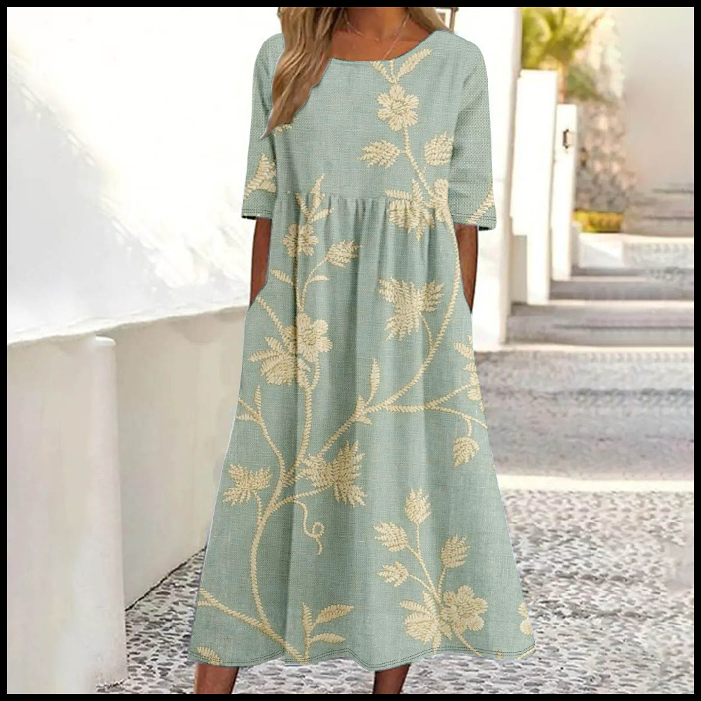 🌼 Das Blumenmuster-Kleid: Dein neuer Favorit für den Sommer
